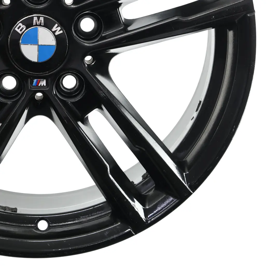BMW F20 F21 hinten schwarz Leicht metall felge 18" 8J ET:52 - SKU 8074186-3 - Teilenummer 8074186