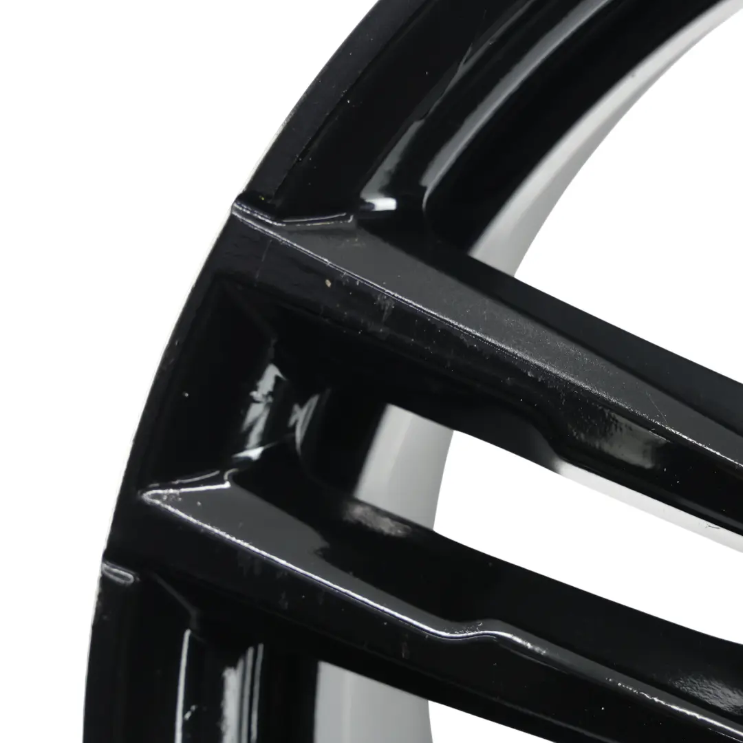 BMW F20 F21 Rear Black Alloy Wheel Rim 18" 8J ET:52 M Double Spoke 719 - SKU 8074186-3 - Part number 8074186