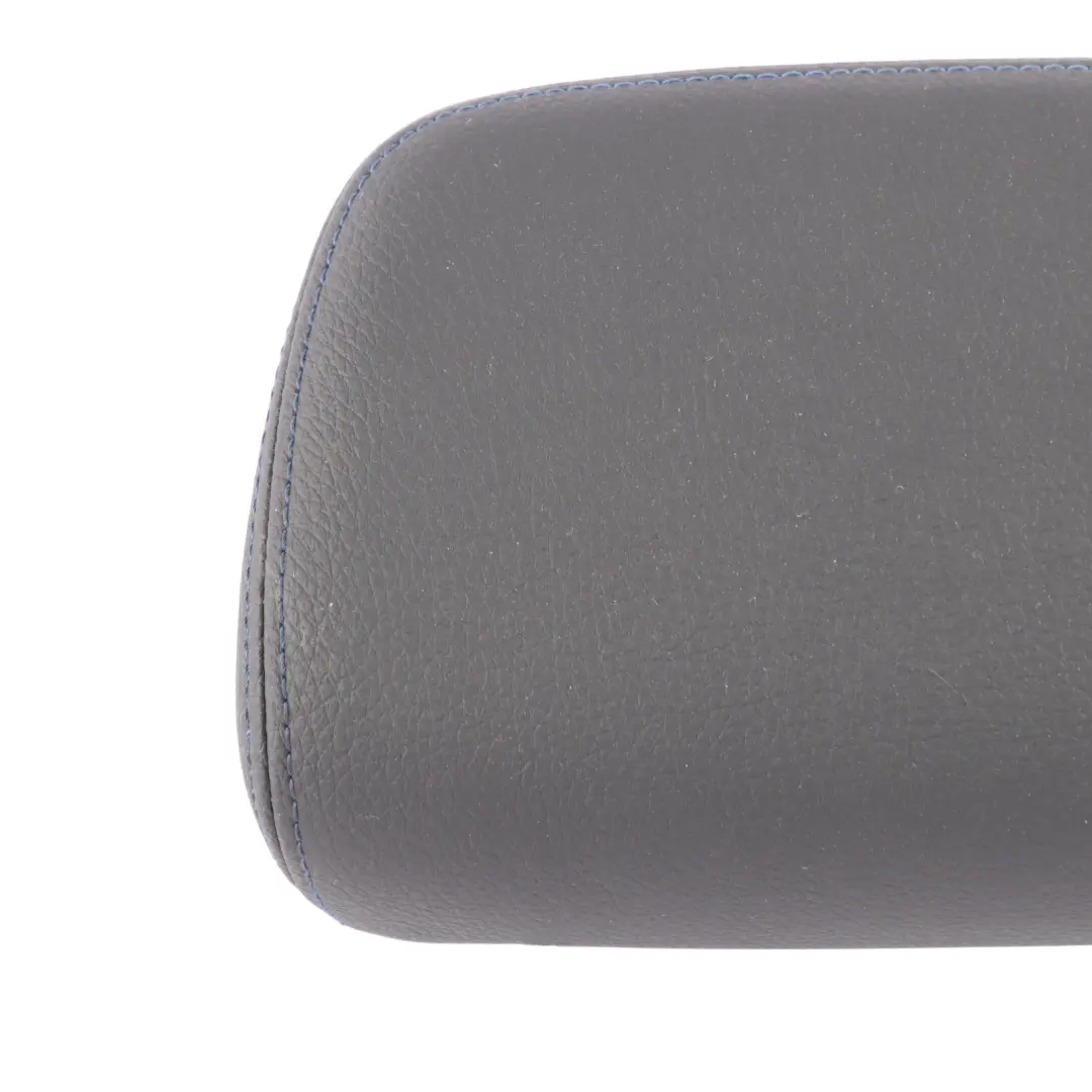 BMW F44 Gran Coupe Rear Seat Centre Headrest Black Leather Blue Stitching - SKU 8096810 - Part number 8096810