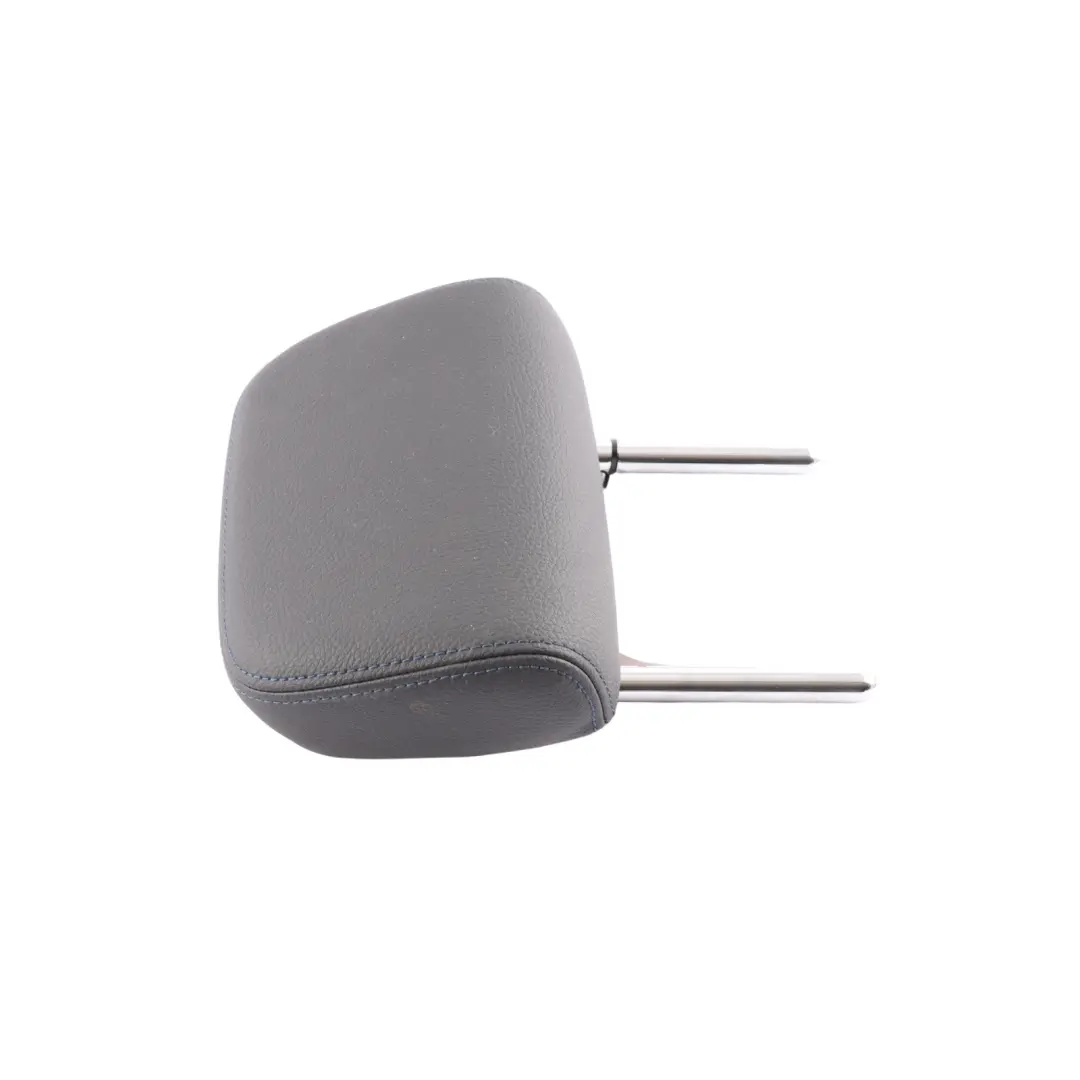 BMW F44 Gran Coupe Rear Seat Centre Headrest Black Leather Blue Stitching - SKU 8096810 - Part number 8096810