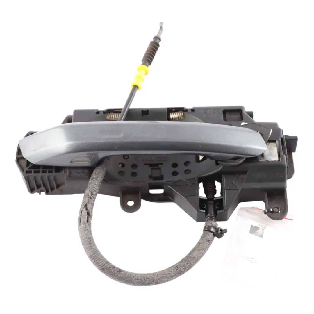 Door Grab Handle Right O/S Daytona Grey Pearl Effect - Z7S to Audi Q5 FY Rear with Part number 80A837205 Audi Q5 FY Rear Door Grab Handle Right O/S Daytona Grey Pearl Effect - Z7S - SKU 80A837206-DGR - Part number 80A837205