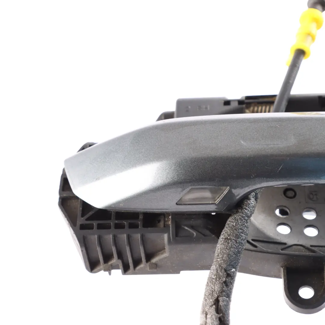 Door Grab Handle Right O/S Daytona Grey Pearl Effect - Z7S to Audi Q5 FY Rear with Part number 80A837205 Audi Q5 FY Rear Door Grab Handle Right O/S Daytona Grey Pearl Effect - Z7S - SKU 80A837206-DGR - Part number 80A837205