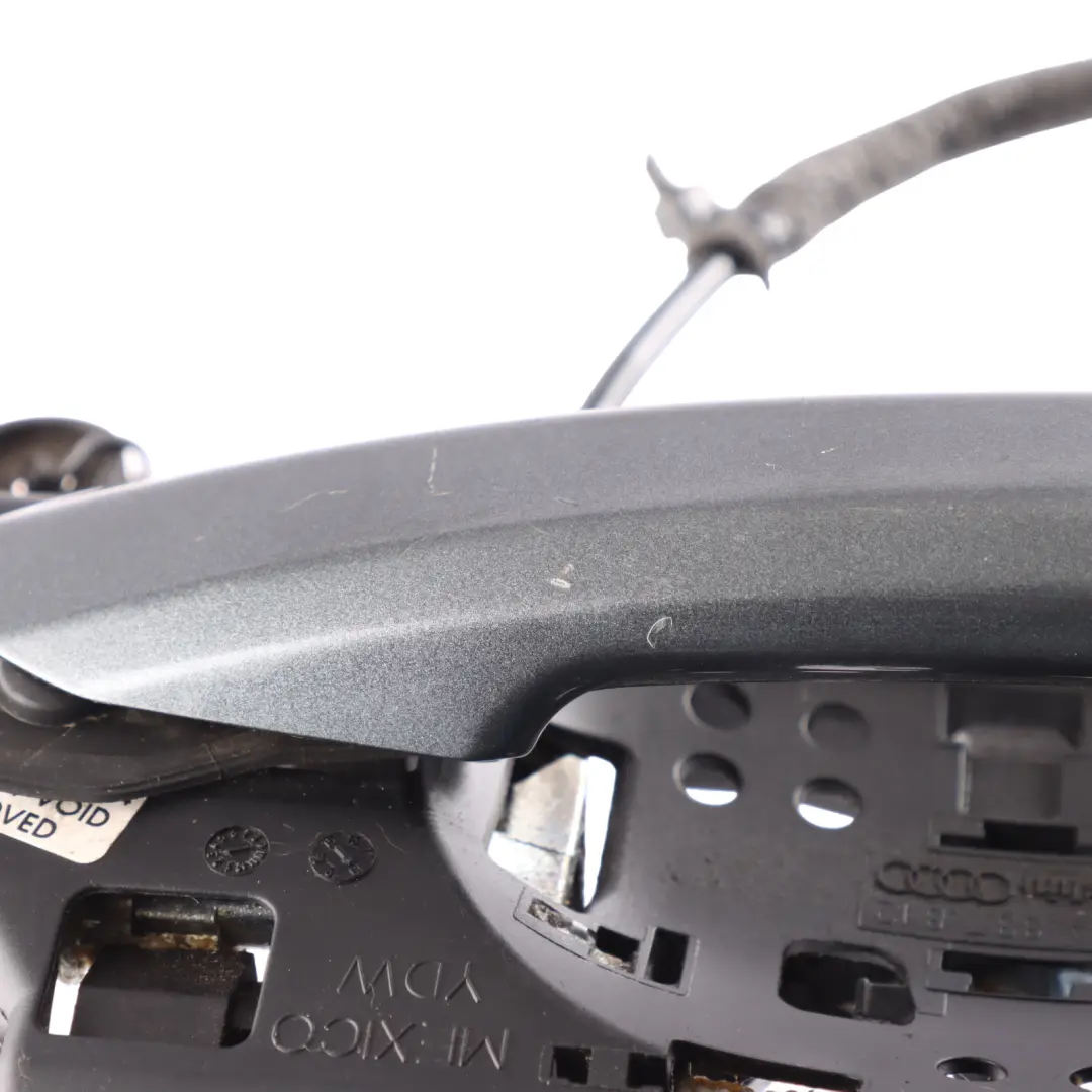 Door Grab Handle Right O/S Daytona Grey Pearl Effect - Z7S to Audi Q5 FY Rear with Part number 80A837205 Audi Q5 FY Rear Door Grab Handle Right O/S Daytona Grey Pearl Effect - Z7S - SKU 80A837206-DGR - Part number 80A837205