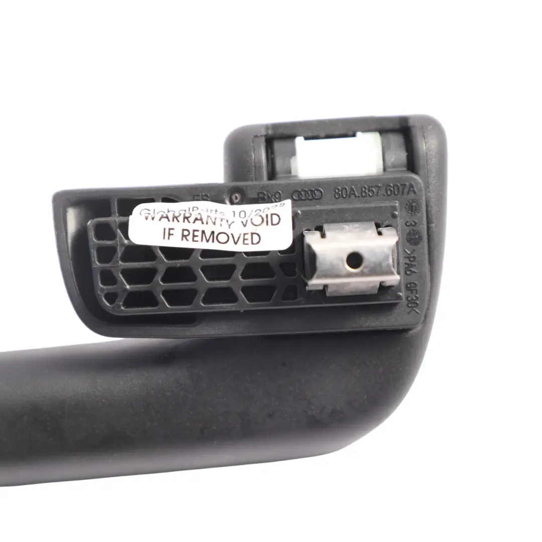 4M Rear Roof Headliner Grab Handle Trim Soul Black Left N/S to Audi Q7 with Part number 80A857607A Audi Q7 4M Rear Roof Headliner Grab Handle Trim Soul Black Left N/S - SKU 80A857607A - Part number 80A857607A