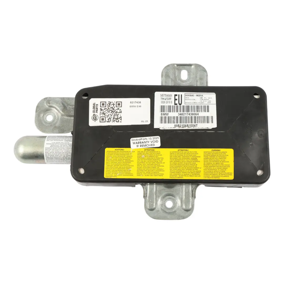 Puerta Módulo De Aire Delantero Izquierdo para BMW E46 Berlina Touring con número de pieza 8217438 BMW E46 Berlina Touring Puerta Módulo De Aire Delantero Izquierdo - SKU 8217438 - Número de pieza 8217438