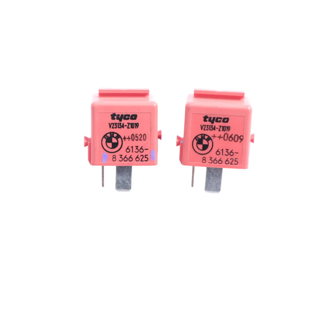 BMW X5 E53 259 259R 259 R22 Connection Plug Relay Pink Tyco Set 4x - SKU 8366625-2 - Part number 8366625