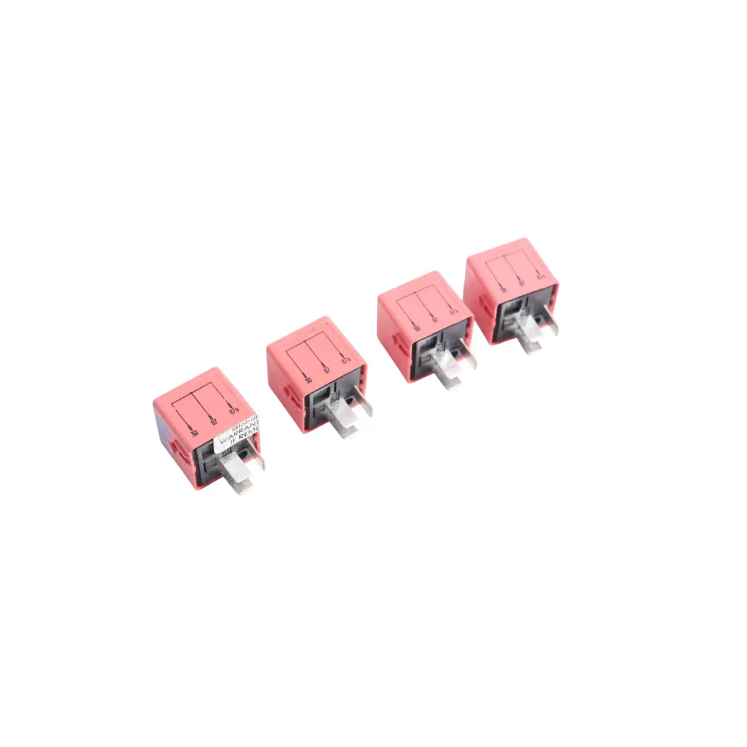 BMW X5 E53 259 259R 259 R22 Connection Plug Relay Pink Tyco Set 4x - SKU 8366625-2 - Part number 8366625