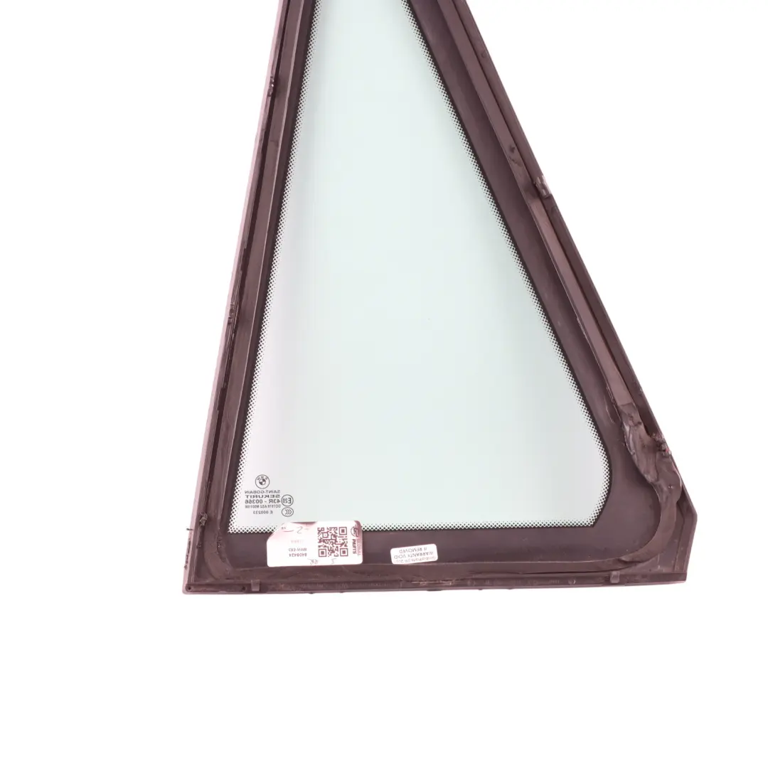 Window Side Glass Door Fixed Glazing Green Right O/S AS2 to BMW X5 E53 Rear with Part number 8408424 BMW X5 E53 Rear Window Side Glass Door Fixed Glazing Green Right O/S AS2 - SKU 8408424 - Part number 8408424