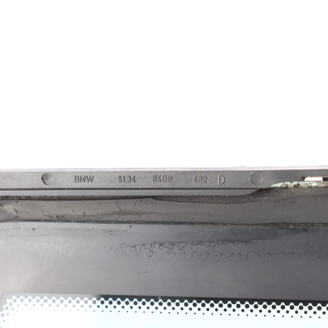 Window Side Glass Door Fixed Glazing Green Right O/S AS2 to BMW X5 E53 Rear with Part number 8408424 BMW X5 E53 Rear Window Side Glass Door Fixed Glazing Green Right O/S AS2 - SKU 8408424 - Part number 8408424