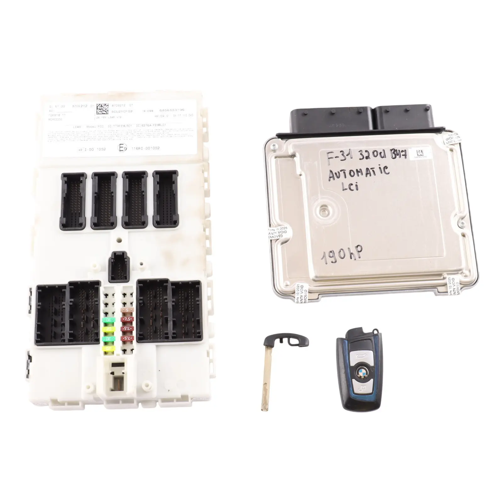 BMW F20 F21 F30 F31 LCI 120d 320d B47 190HP Engine ECU Kit DDE 8474730 Automatic