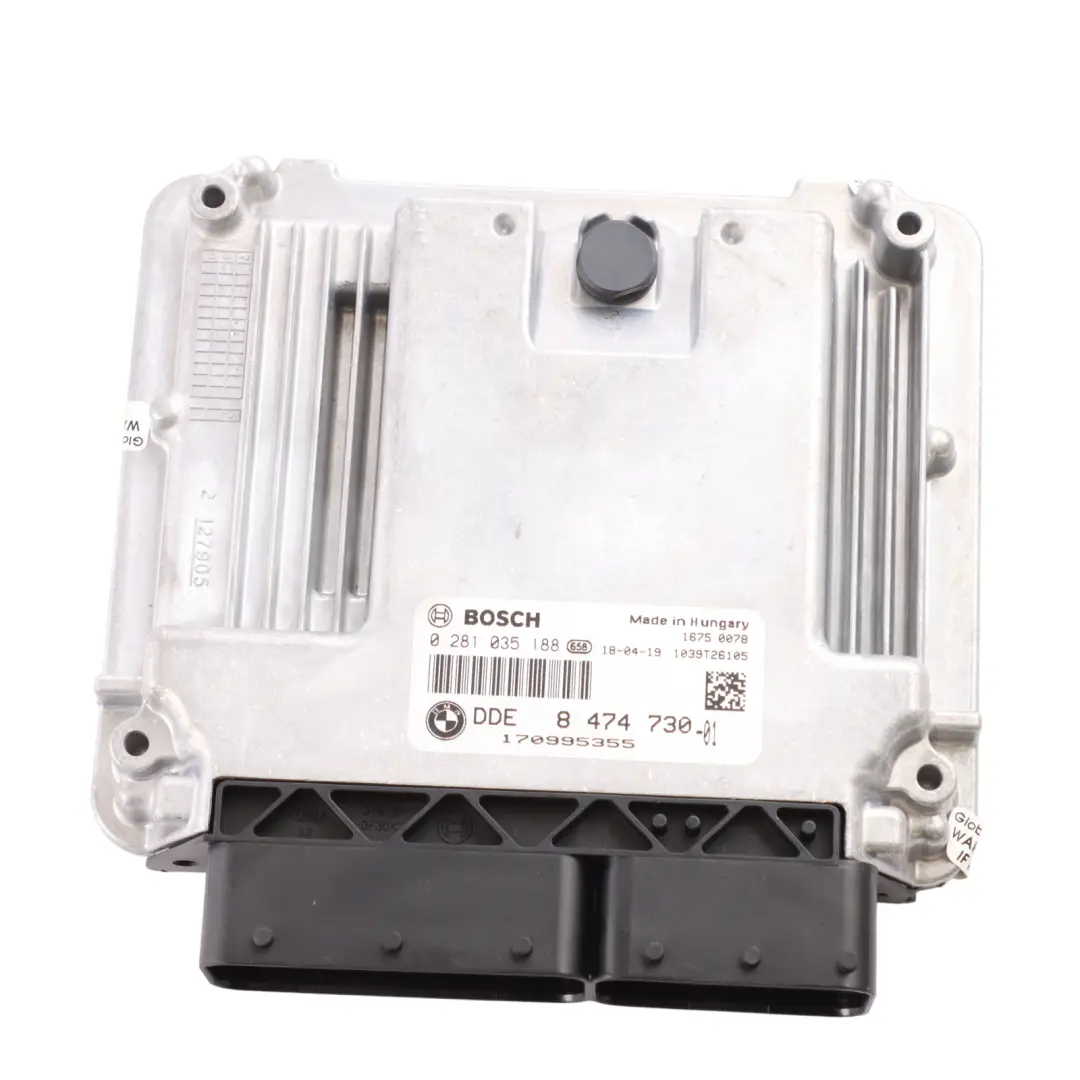 BMW F20 F21 F30 F31 LCI 120d 320d B47 190HP Engine ECU Kit DDE 8474730 Automatic - SKU 8474730-4 - Part number 8574752