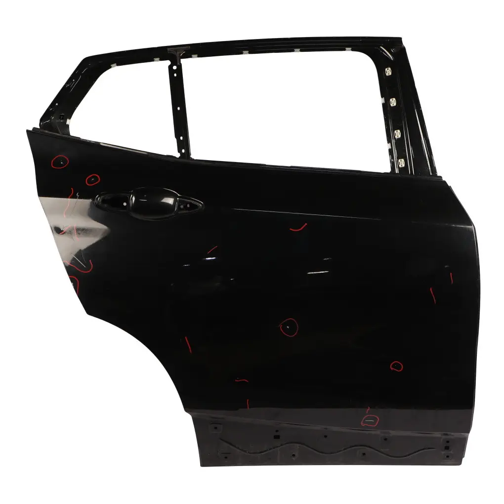 Right Door O/S Black Sapphire Metallic - 475 to BMW X2 F39 Rear with Part number 8491730 BMW X2 F39 Rear Right Door O/S Black Sapphire Metallic - 475 - SKU 8491730-BS - Part number 8491730