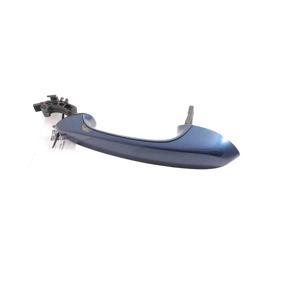 Door Grab Handle Rear Right O/S Phytonic Blue Metallic - C1M to BMW X3 G01 X4 G02 with Part number 8492042 BMW X3 G01 X4 G02 Door Grab Handle Rear Right O/S Phytonic Blue Metallic - C1M - SKU 8492042-PBLA - Part number 8492042