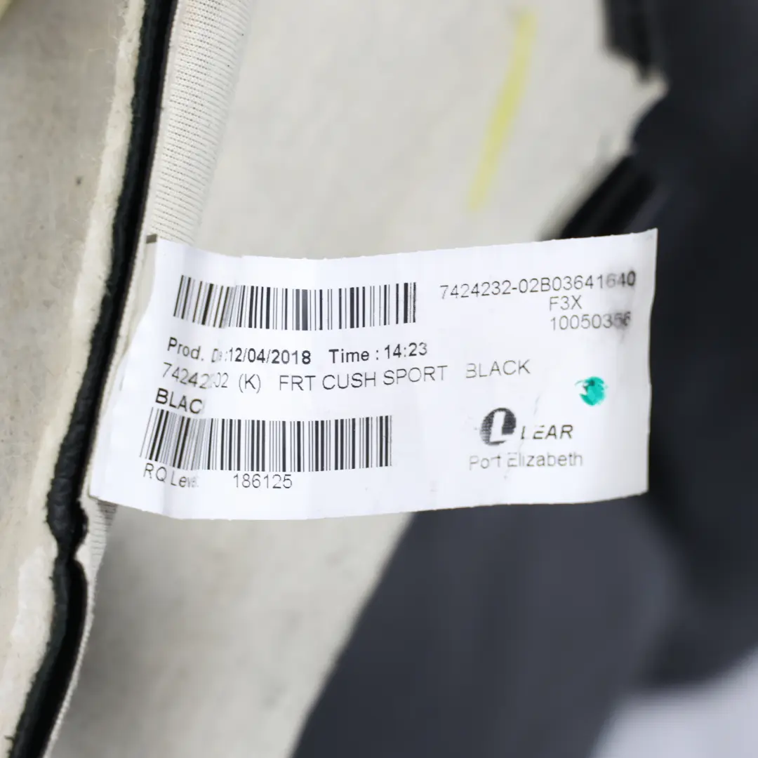 BMW F30 F31 F34 F36 LCI Rivestimento Sedili Anteriori Sportivi Sinistra Destra - SKU 8494895-2 - Numero di parte 8494895