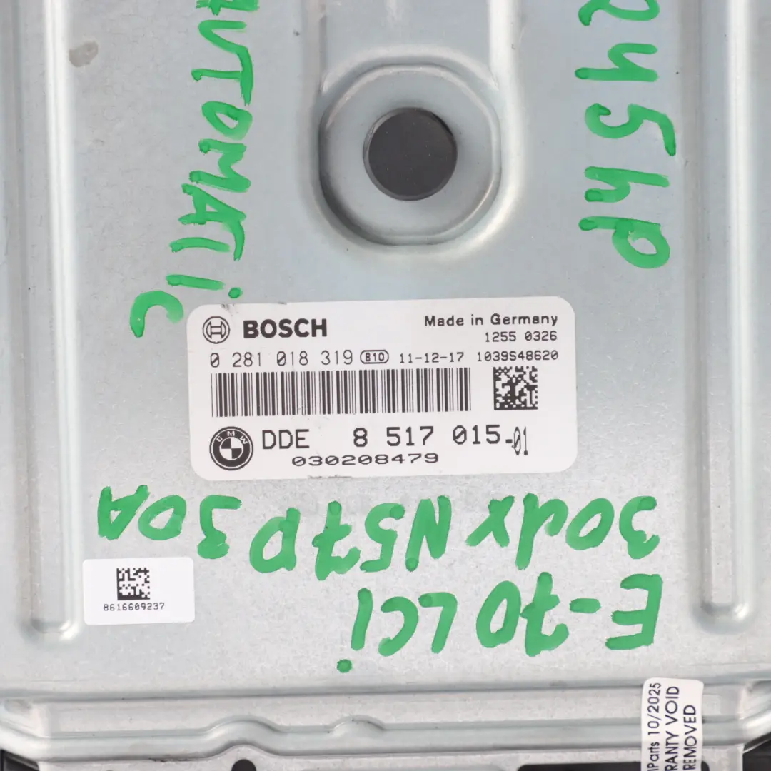 30dX Diesel N57 245HP ECU Kit DDE + CAS3 + Key to BMW X5 E70 X6 E71 with Part number 8506570 BMW X5 E70 X6 E71 30dX Diesel N57 245HP ECU Kit DDE + CAS3 + Key - SKU 8506570-1 - Part number 8506570