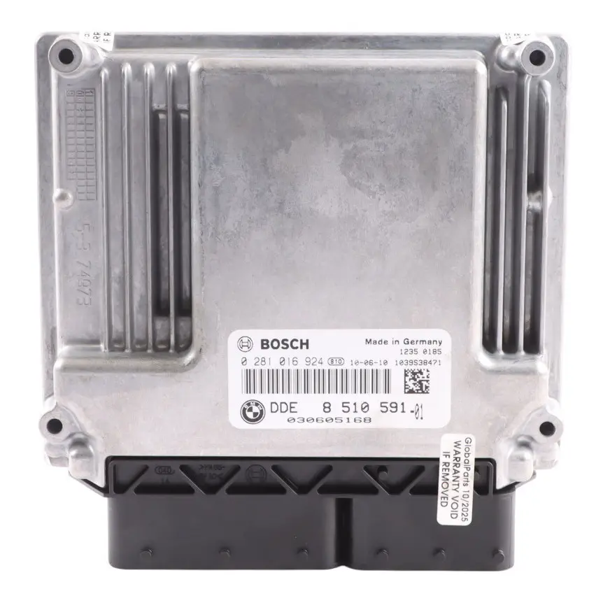 BMW X1 E84 20dX N47 177HP Engine Control Module Unit ECU DDE Manual - SKU 8510591-8 - Part number 8510591