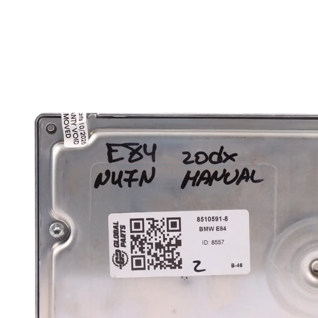 BMW X1 E84 20dX N47 177HP Engine Control Module Unit ECU DDE Manual - SKU 8510591-8 - Part number 8510591