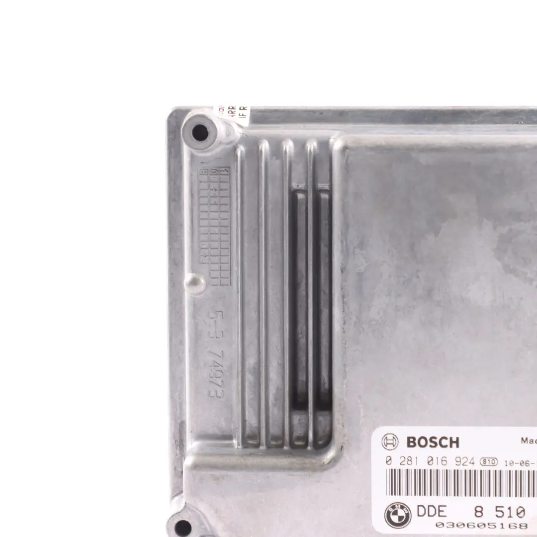 BMW X1 E84 20dX N47 177HP Engine Control Module Unit ECU DDE Manual - SKU 8510591-8 - Part number 8510591