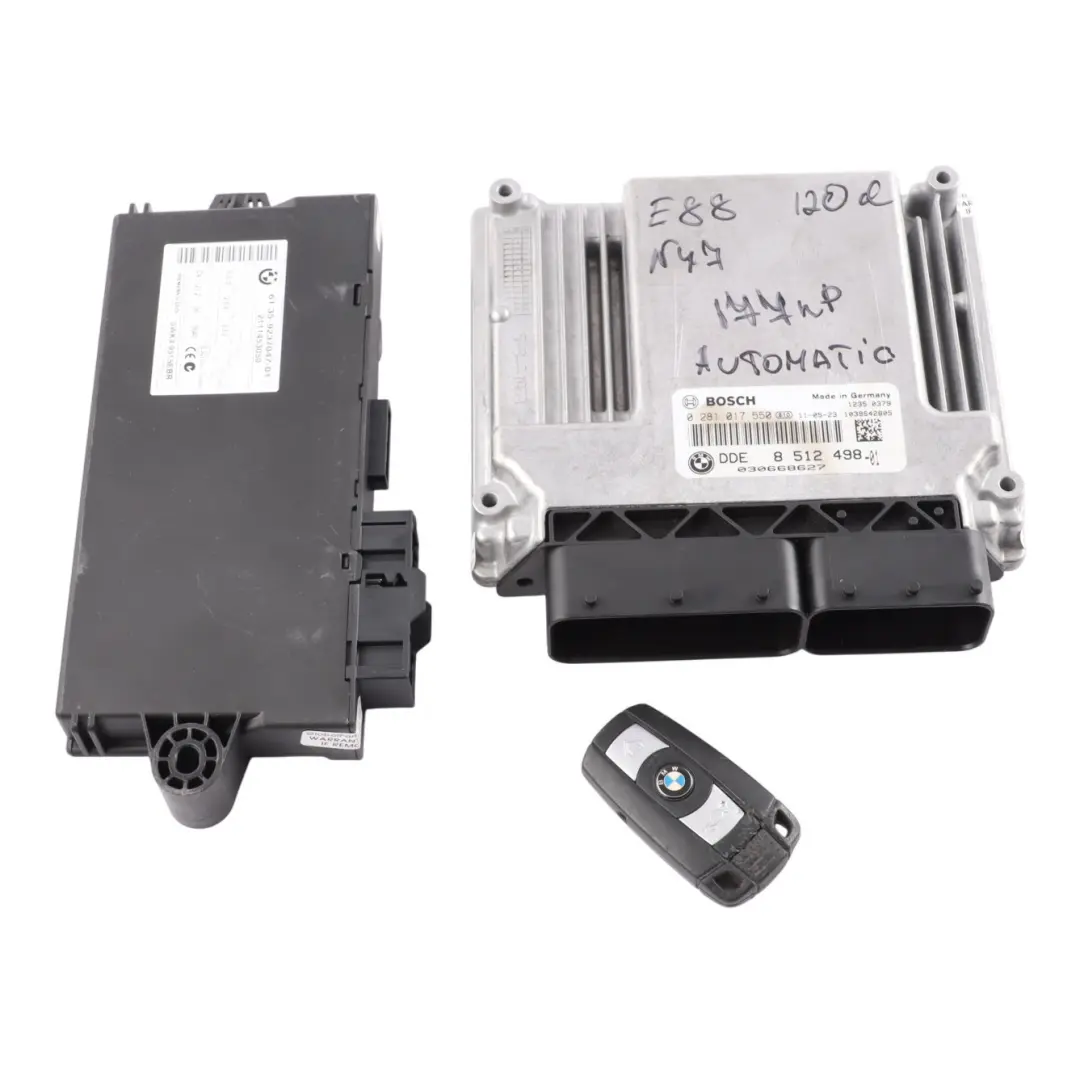 BMW X1 E84 E90 E91 LCI N47 177HP Engine Control ECU Kit DDE Automatic - SKU 8512498-10 - Part number 8512498