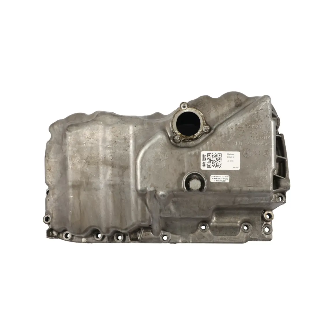 Oil Sump Pan Covering Diesel Engine B47 to BMW F10 F11 F20 F21 LCI F22 F30 with Part number 8513661 BMW F10 F11 F20 F21 LCI F22 F30 Oil Sump Pan Covering Diesel Engine B47 - SKU 8513661 - Part number 8513661