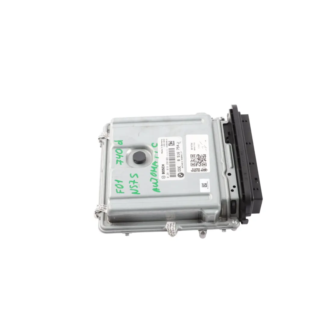 BMW F01 F02 F03 N57S 740d 306HP Engine Control Module ECU Automatic - SKU 8516754 - Part number 8516754