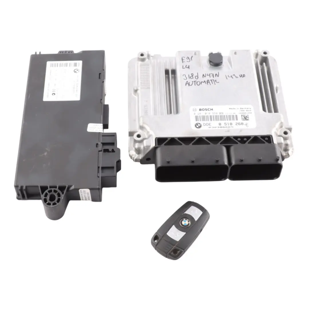 BMW E90 E91 LCI N47N 318d 143HP Engine Control DDE ECU Kit Automatic - SKU 8518268-5 - Part number 8518268