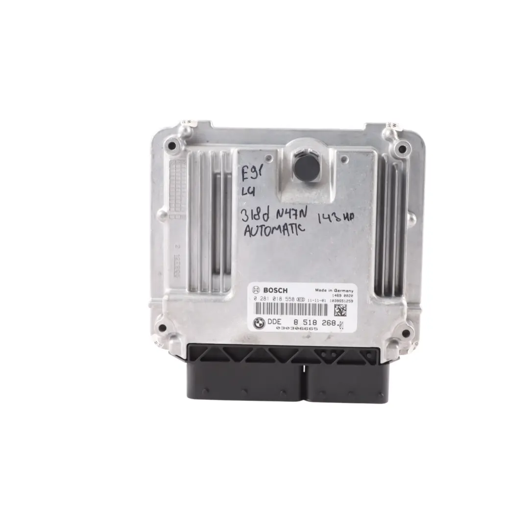N47N 318d 143HP Engine Control DDE ECU Kit Automatic to BMW E90 E91 LCI with Part number 8518268 BMW E90 E91 LCI N47N 318d 143HP Engine Control DDE ECU Kit Automatic - SKU 8518268-5 - Part number 8518268