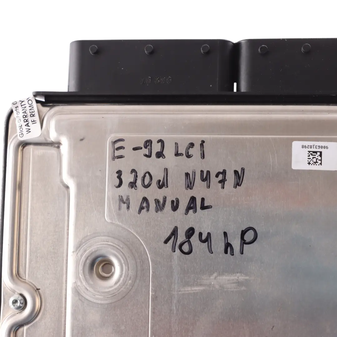 N47N 184HP Engine Control ECU DDE Kit Manual to BMW E90 E91 LCI 320d with Part number 8519668 BMW E90 E91 LCI 320d N47N 184HP Engine Control ECU DDE Kit Manual - SKU 8519668-3 - Part number 8519668
