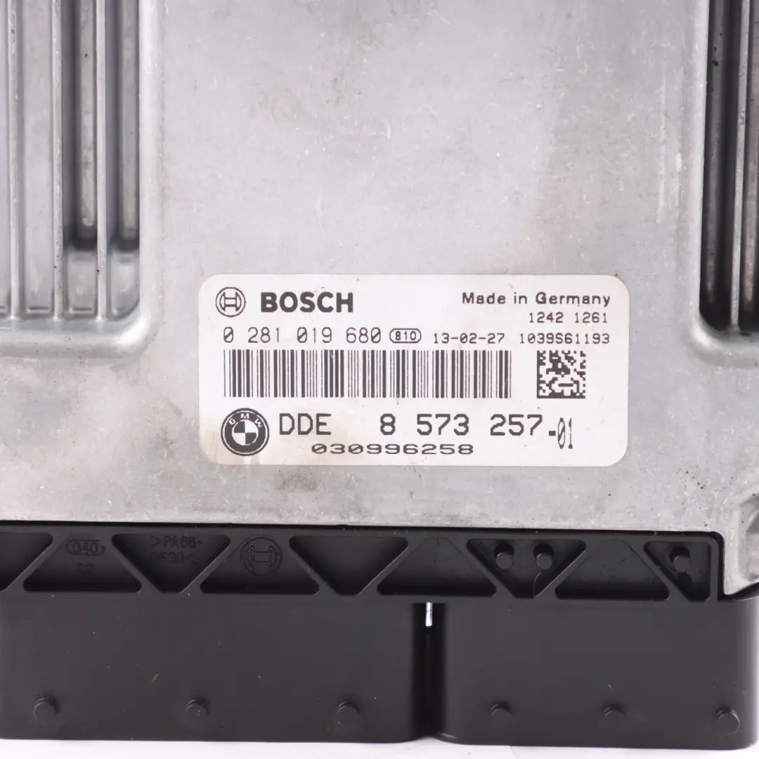 BMW F20 F30 F32 120d 320d 420d N47N 163HP Control ECU DDE Kit Automatic - SKU 8573257-11 - Part number 8573257