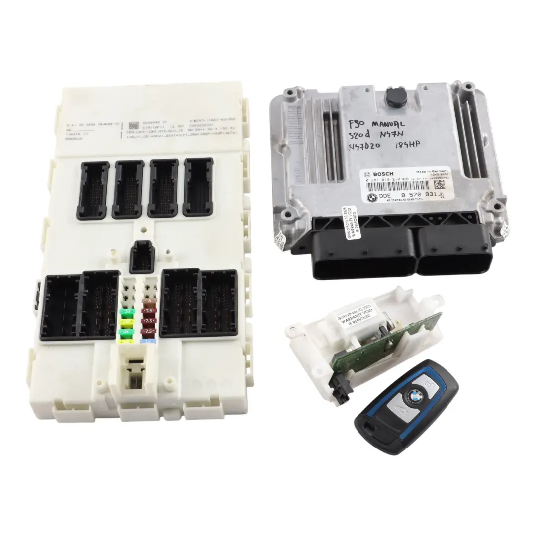 BMW F20 F21 F30 120d 320d N47N 184HP Engine Control ECU DDE Kit Manual - SKU 8574093-14 - Part number 8574093