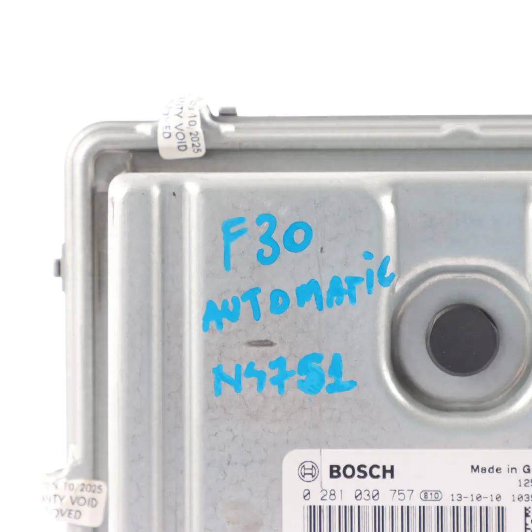 N47S1 218HP Engine Control ECU DDE 8578077 Automatic to BMW F20 F30 F32 125d 325d with Part number 8579785 BMW F20 F30 F32 125d 325d N47S1 218HP Engine Control ECU DDE 8578077 Automatic - SKU 8578077-3 - Part number 8579785