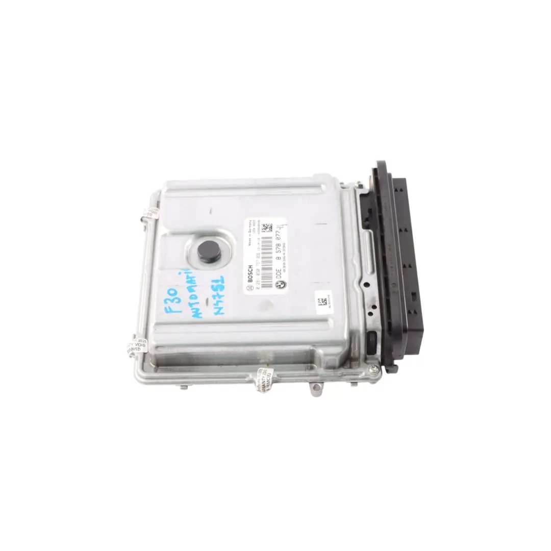 BMW F20 F30 F32 125d 325d N47S1 218HP Engine Control ECU DDE 8578077 Automatic - SKU 8578077-3 - Part number 8579785
