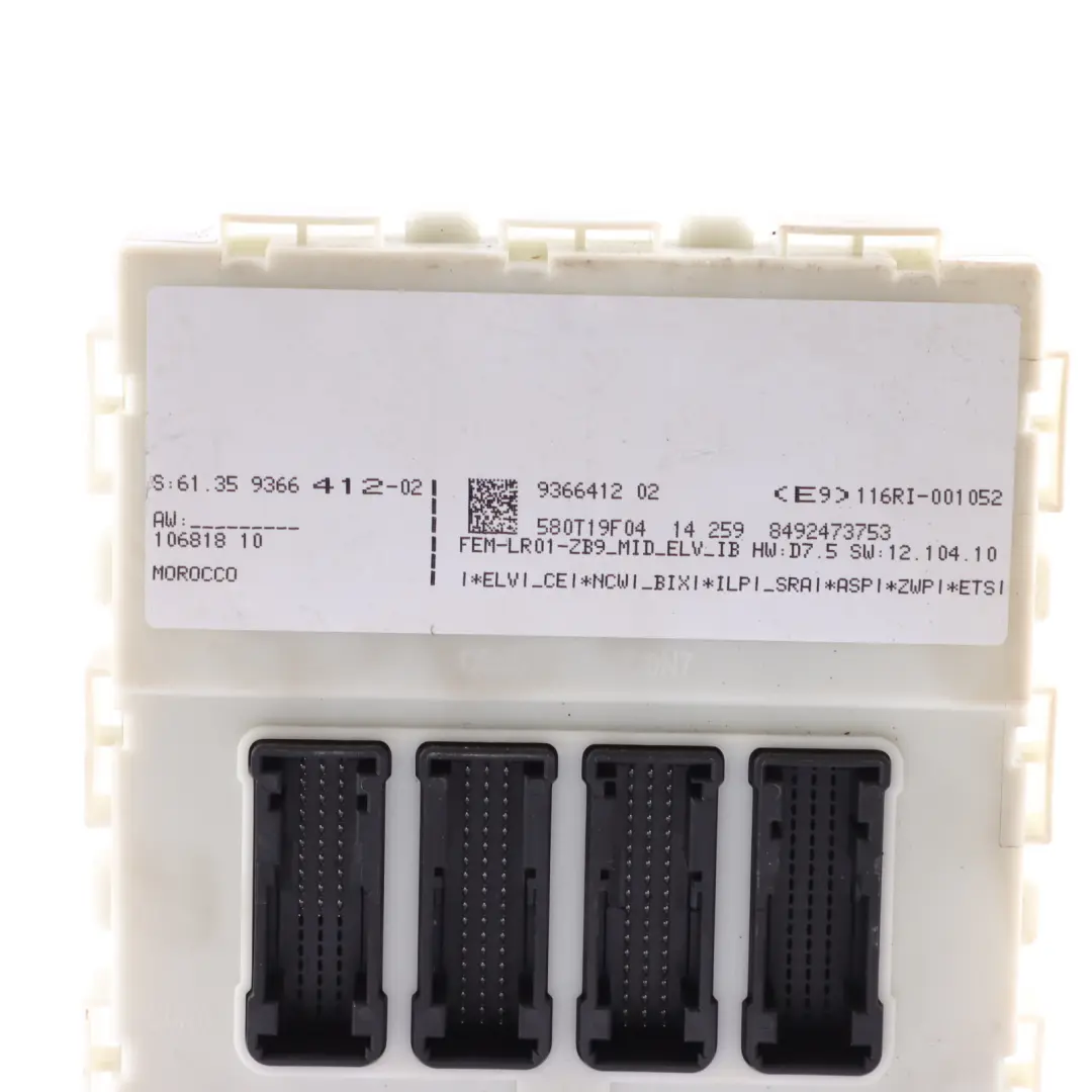 BMW F20 F30 F32 120dX 320dX 420dX N47N 184HP Engine ECU Kit DDE 8582279 Manual - SKU 8582279-10 - Part number 8576333