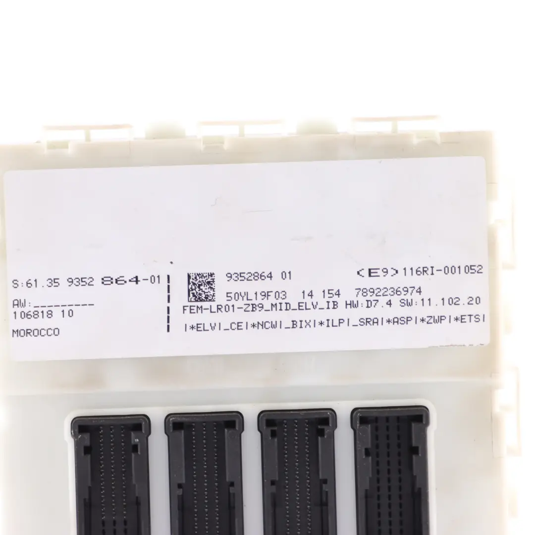 BMW F22 Coupe 218d Diesel N47N 143HP Engine Control ECU Kit DDE Manual - SKU 8582281-1 - Part number 8582281