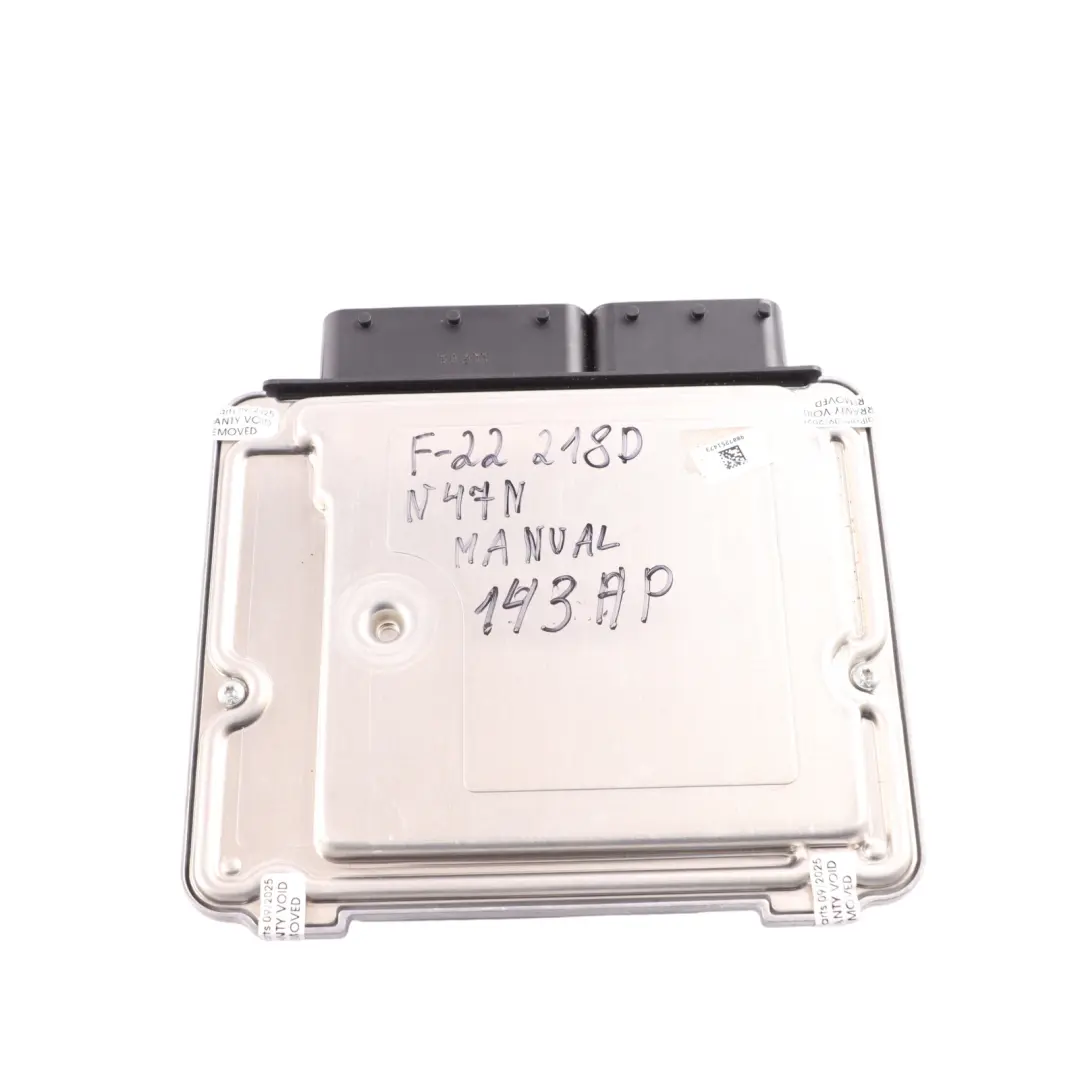 N47N 143HP Engine Control ECU Kit DDE Manual to BMW F22 Coupe 218d Diesel with Part number 8582281 BMW F22 Coupe 218d Diesel N47N 143HP Engine Control ECU Kit DDE Manual - SKU 8582281-1 - Part number 8582281