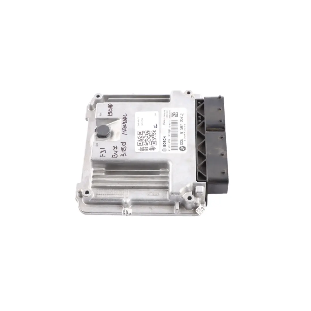 B47 150HP Engine Unit ECU DDE Manual to BMW F20 F21 F30 F31 LCI 120d 320d with Part number 8587952 BMW F20 F21 F30 F31 LCI 120d 320d B47 150HP Engine Unit ECU DDE Manual - SKU 8587952-9 - Part number 8587952