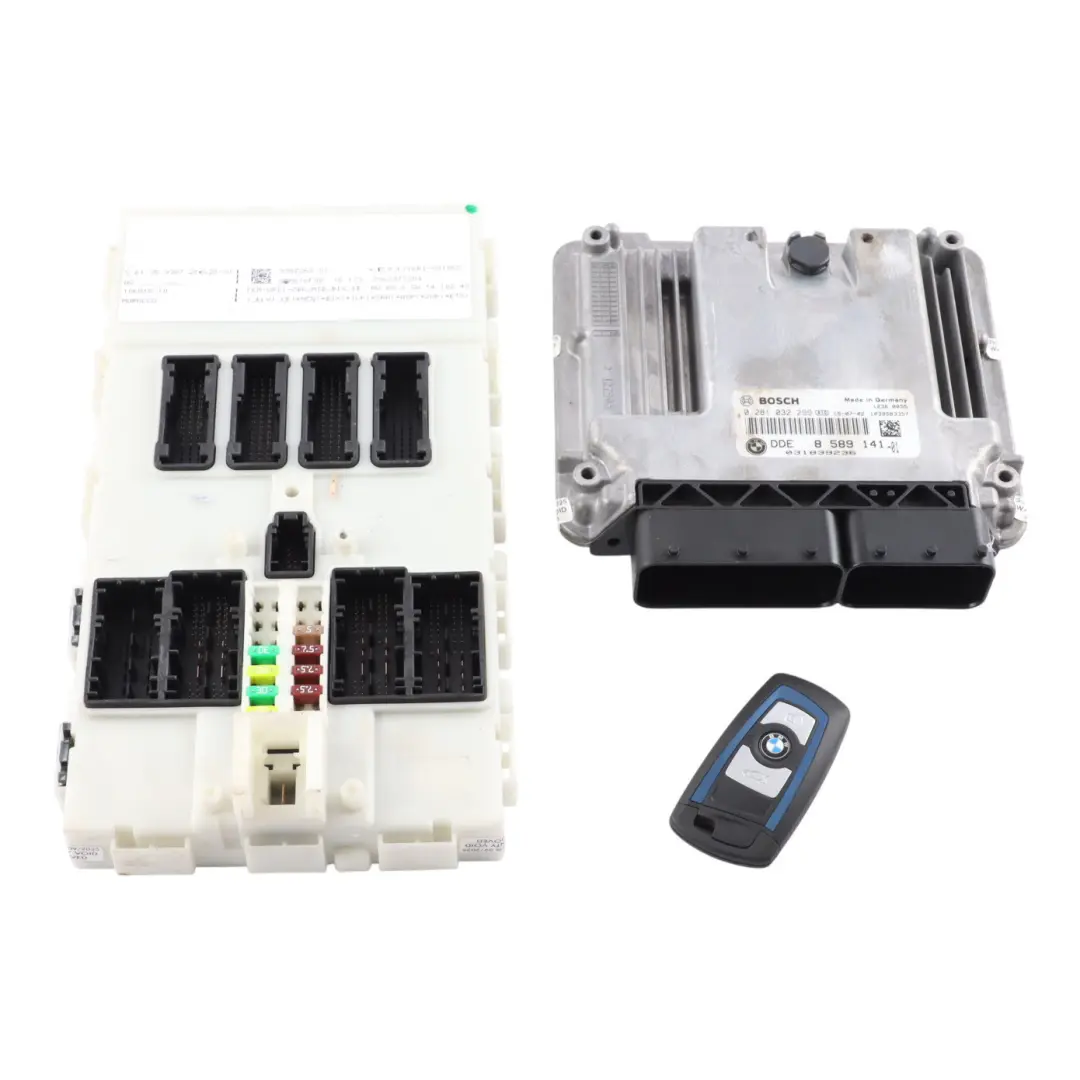 BMW F20 F21 F23 F30 F31 B47 190HP Engine Control ECU Kit DDE 8589141 Automatic - SKU 8589141-9 - Part number 8473185
