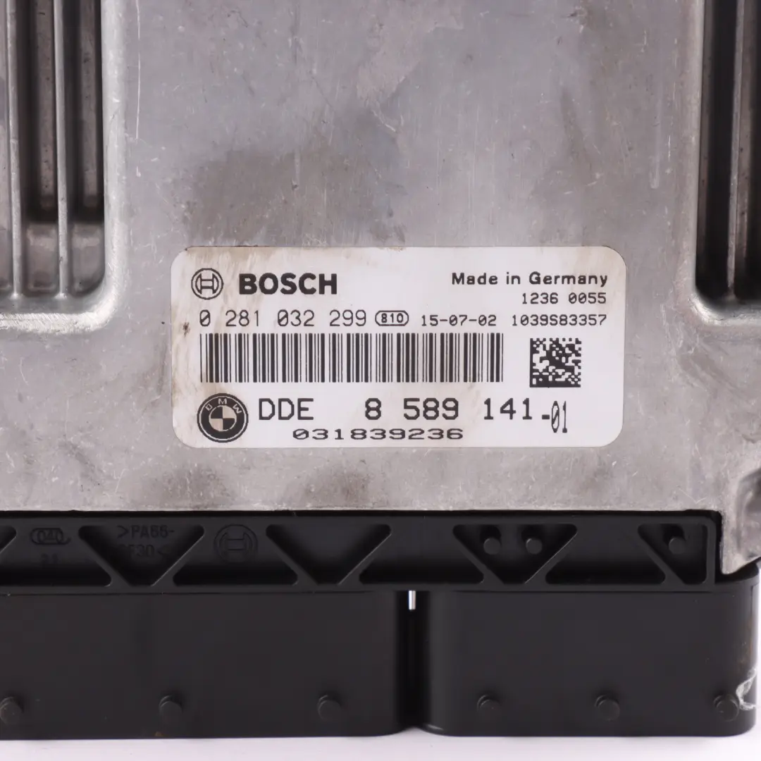 BMW F20 F21 F23 F30 F31 B47 190HP Engine Control ECU Kit DDE 8589141 Automatic - SKU 8589141-9 - Part number 8473185