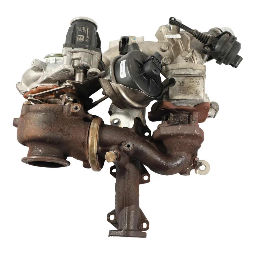 Turbina Turbosprężarka Kolektor B47B B47D 8591188 do BMW F40 X1 F48 Mini F56 o numerze 8591189 BMW F40 X1 F48 Mini F56 Turbina Turbosprężarka Kolektor B47B B47D 8591188 - SKU 8591189 - Numer Części 8591189