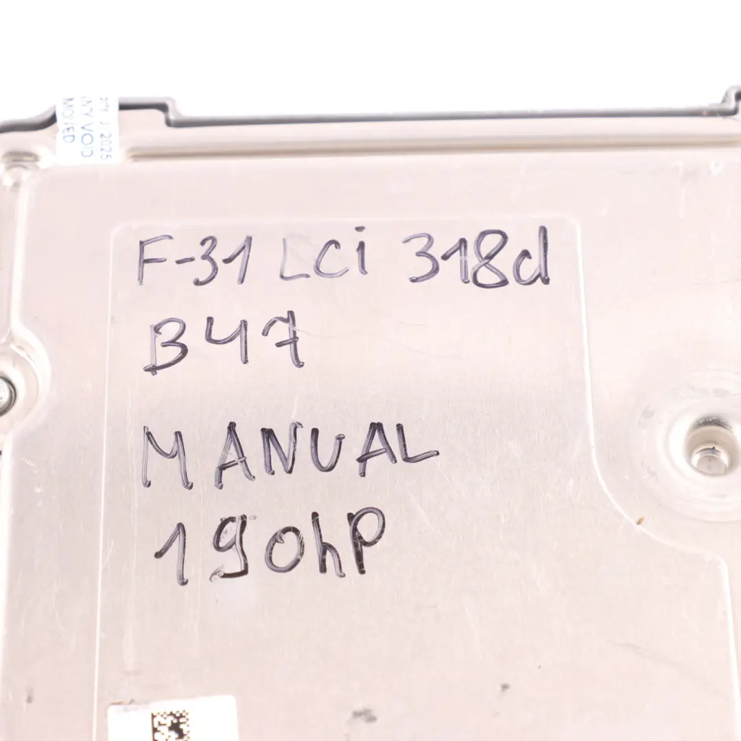 120dX 320dX B47 190HP Engine Control ECU Kit DDE 8596362 Manual to BMW F20 F30 LCI with Part number 8473185 BMW F20 F30 LCI 120dX 320dX B47 190HP Engine Control ECU Kit DDE 8596362 Manual - SKU 8596362-7 - Part number 8473185