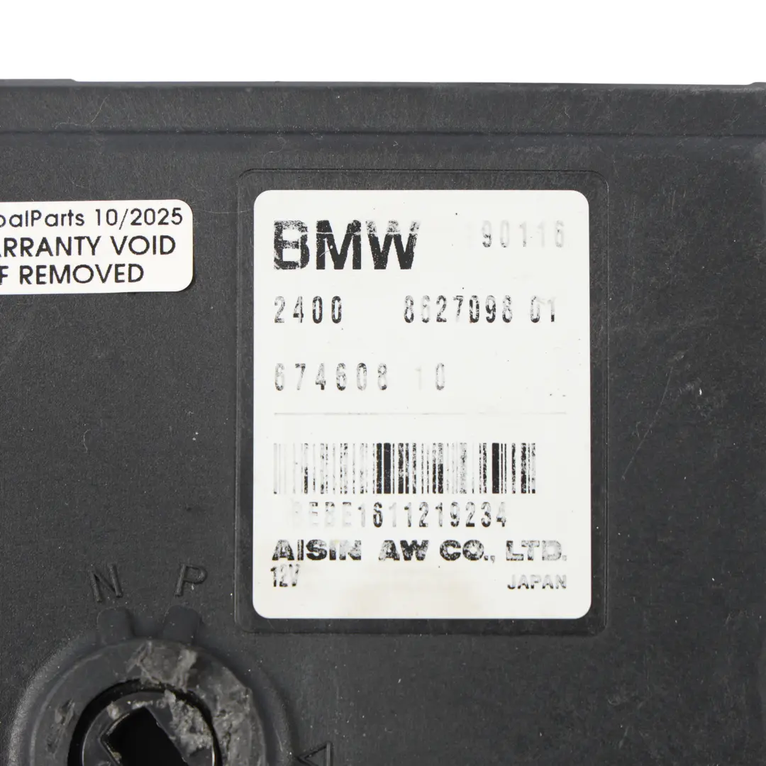 BMW F45 X1 F48 Mini F60 Automatic Gearbox Module Control Unit EGS - SKU 8627098 - Part number 8627098
