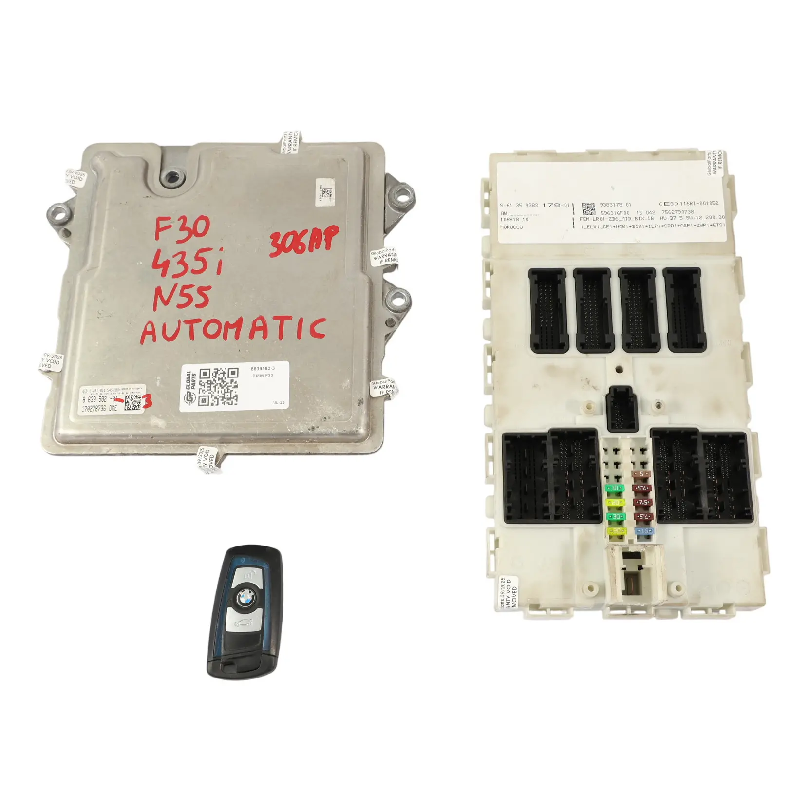 BMW F30 335i F32 F33 435i N55 306HP Engine Control ECU Kit 8639582 Automatic