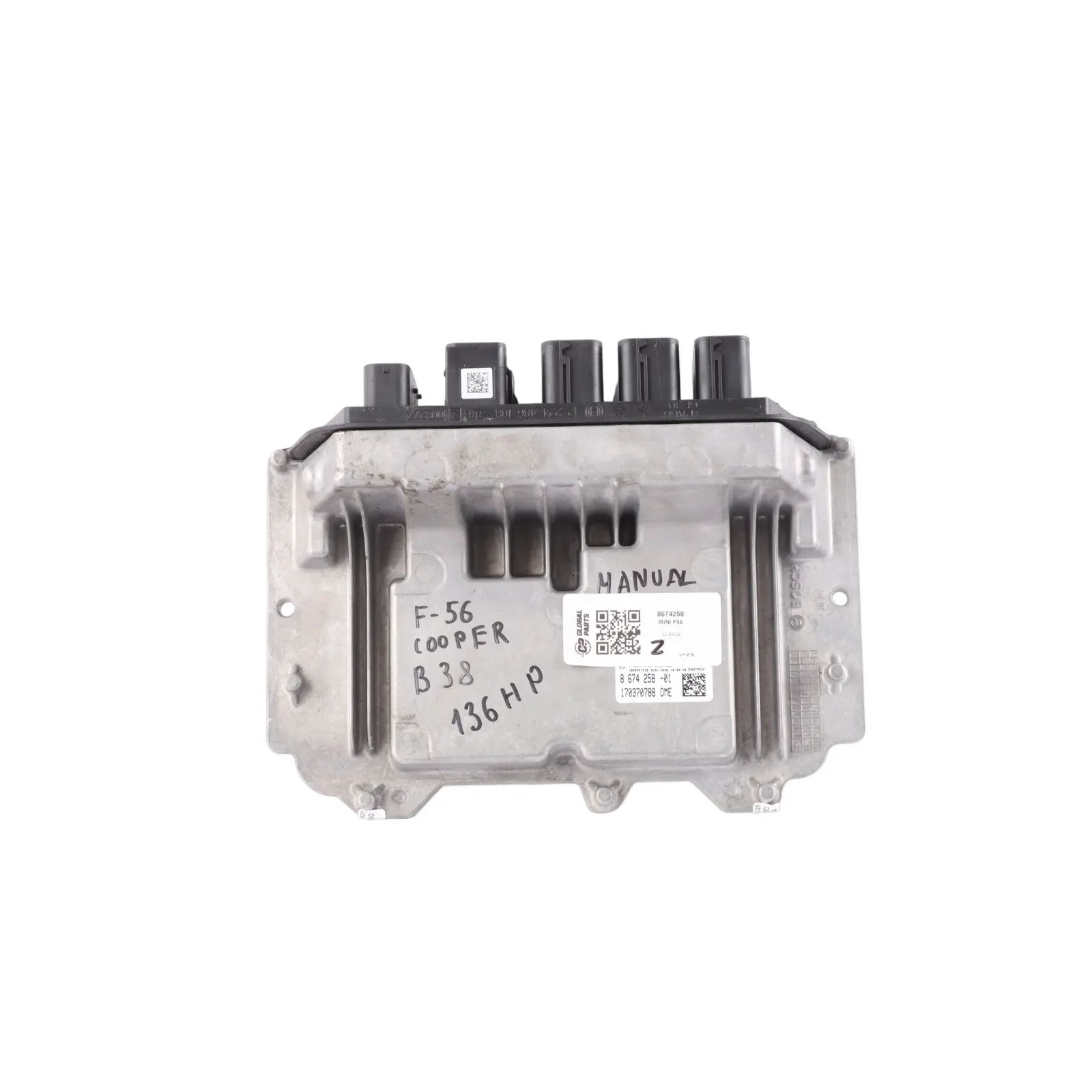 Mini F54 F55 F56 F57 B38 136HP Petrol Engine Control ECU DME 8674258 Manual
