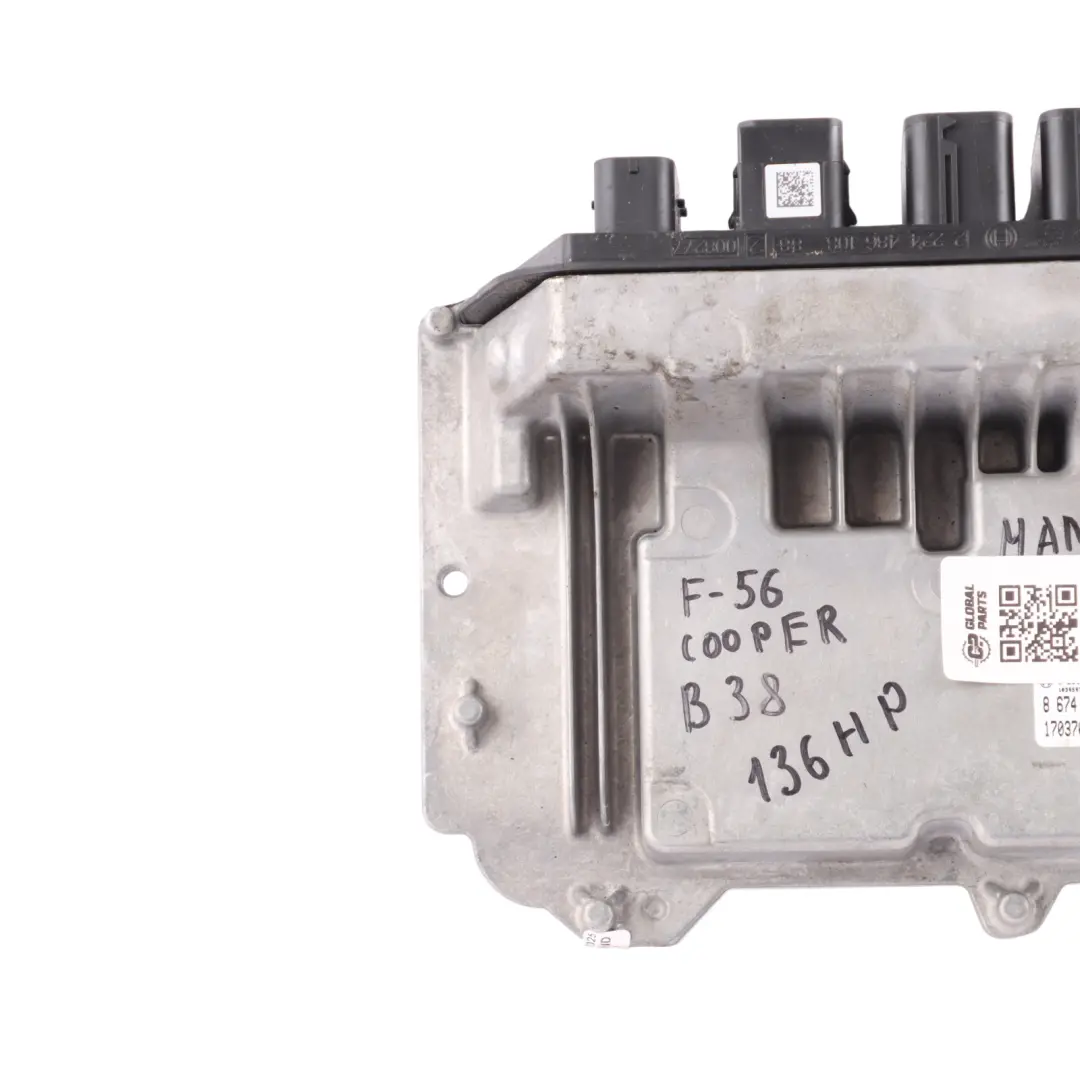 Mini F54 F55 F56 F57 B38 136HP Petrol Engine Control ECU DME Manual - SKU 8674258 - Part number 8674258