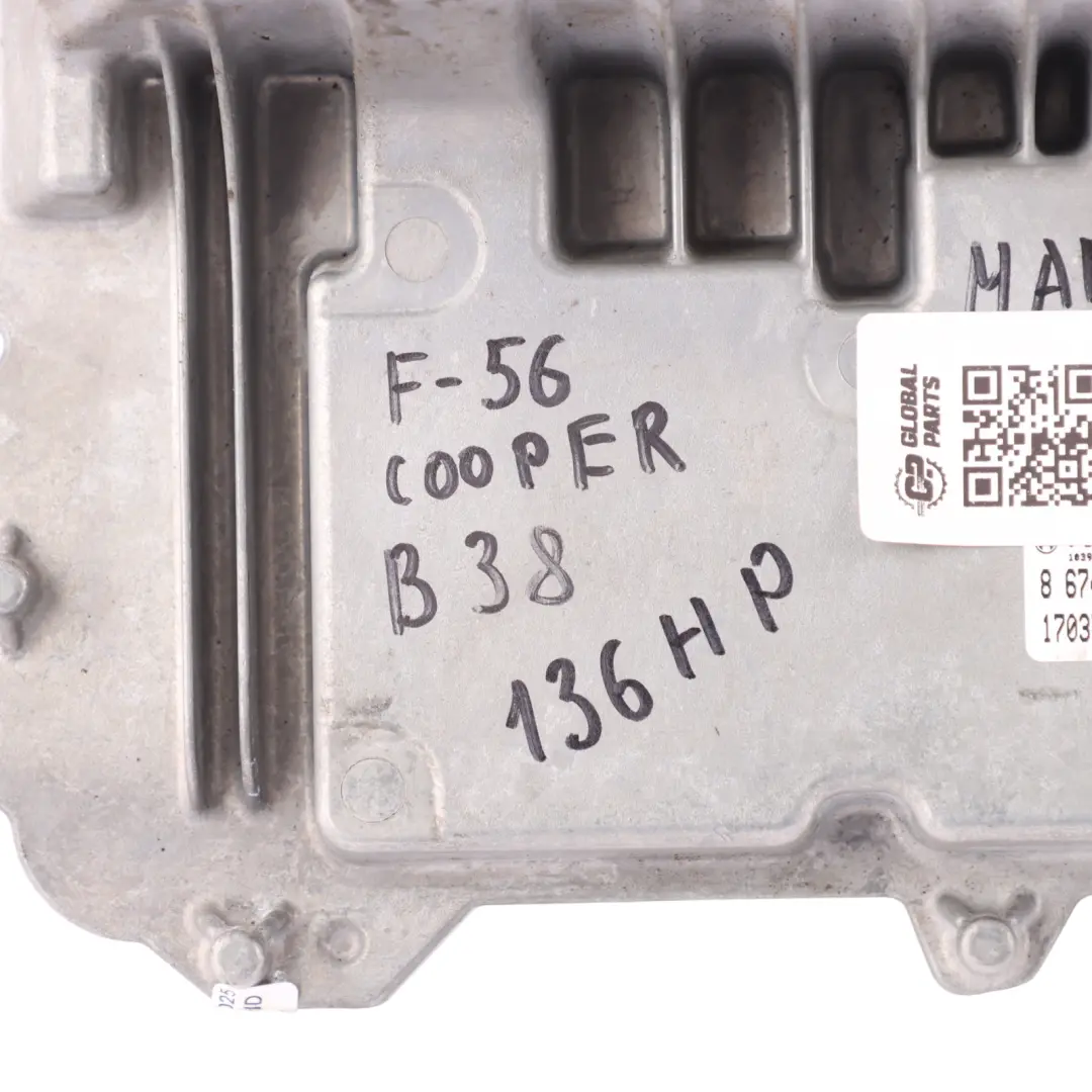 B38 136HP Petrol Engine Control ECU DME Manual to Mini F54 F55 F56 F57 with Part number 8674258 Mini F54 F55 F56 F57 B38 136HP Petrol Engine Control ECU DME Manual - SKU 8674258 - Part number 8674258