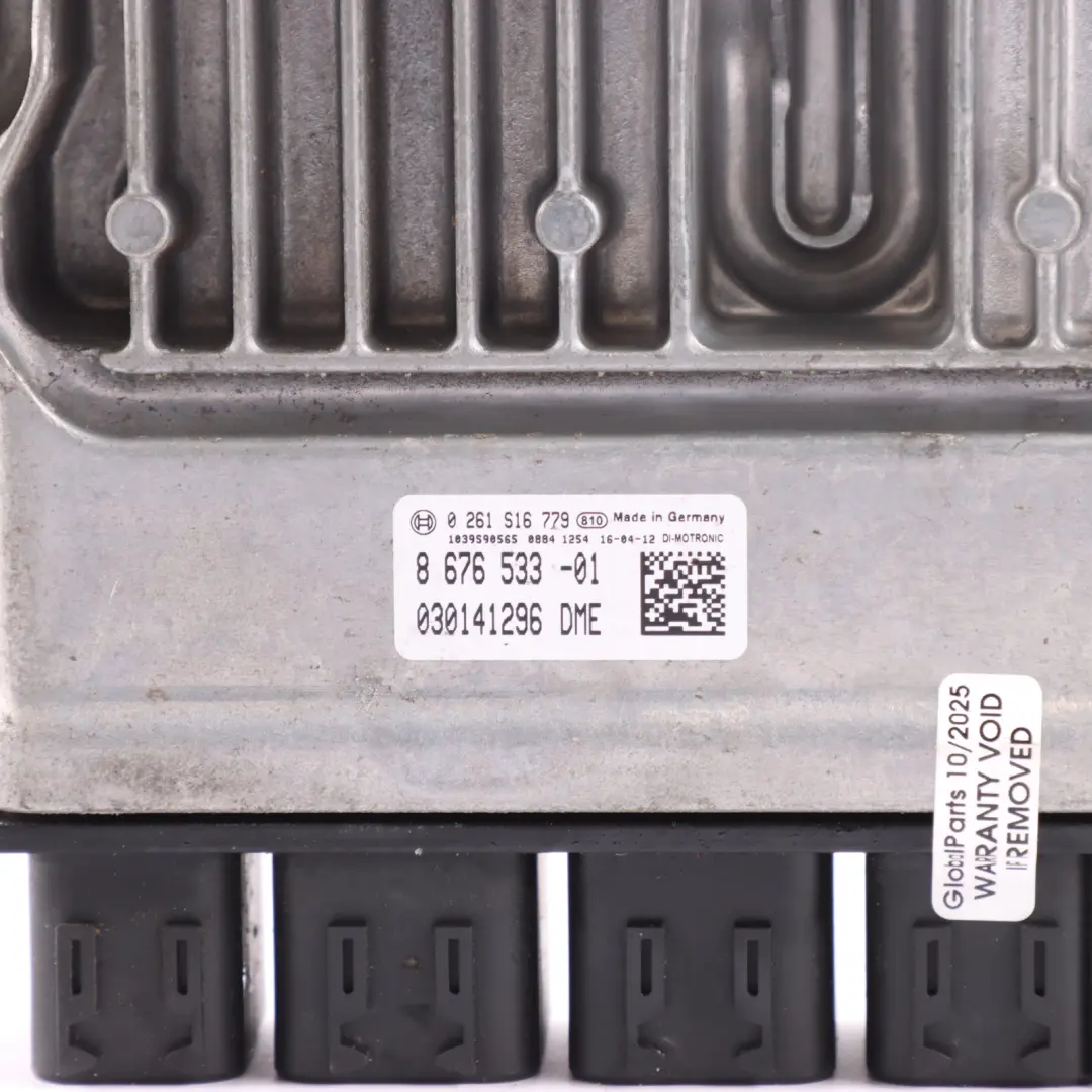 184HP Engine Control Unit ECU DME Kit Automatic to BMW F30 F31 F33 F34 B48 with Part number 8676533 BMW F30 F31 F33 F34 B48 184HP Engine Control Unit ECU DME Kit Automatic - SKU 8676533-2 - Part number 8676533