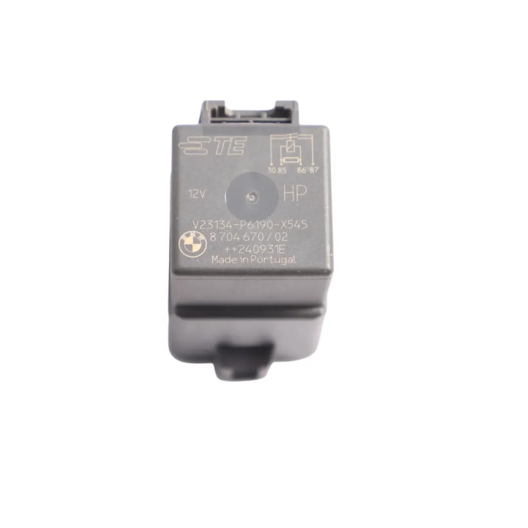 F74 F78 G30 G31 G32 G70 Relay Unit to BMW F40 F44 F70 with Part number 8704670 BMW F40 F44 F70 F74 F78 G30 G31 G32 G70 Relay Unit - SKU 8704670 - Part number 8704670
