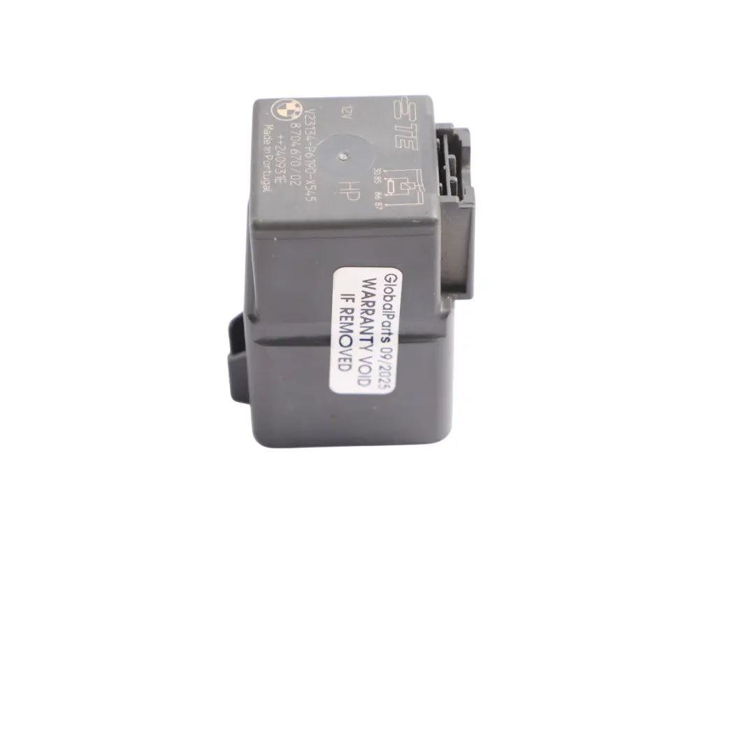 F74 F78 G30 G31 G32 G70 Relay Unit to BMW F40 F44 F70 with Part number 8704670 BMW F40 F44 F70 F74 F78 G30 G31 G32 G70 Relay Unit - SKU 8704670 - Part number 8704670
