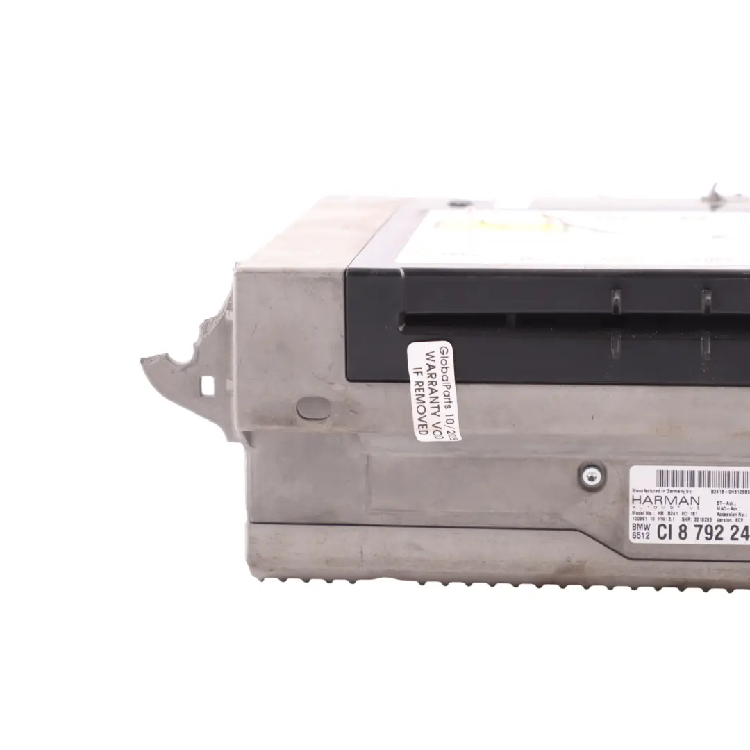 BMW F20 F30 F32 Navigation Head Unit Harman Sat Nav Unit - SKU 8792247 - Part number 8792247