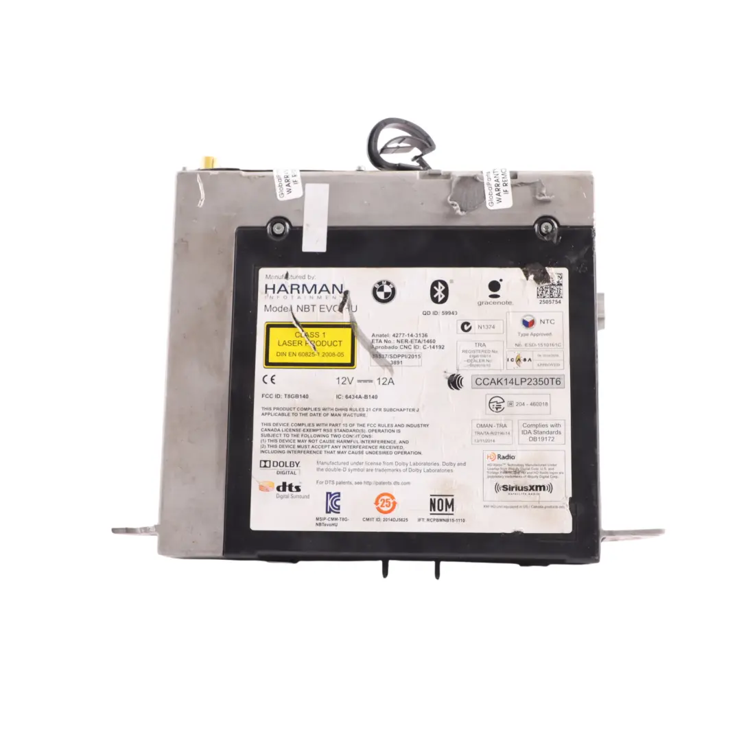 Navigation Head Unit Harman Sat Nav Unit to BMW F20 F30 F32 with Part number 8792247 BMW F20 F30 F32 Navigation Head Unit Harman Sat Nav Unit - SKU 8792247 - Part number 8792247